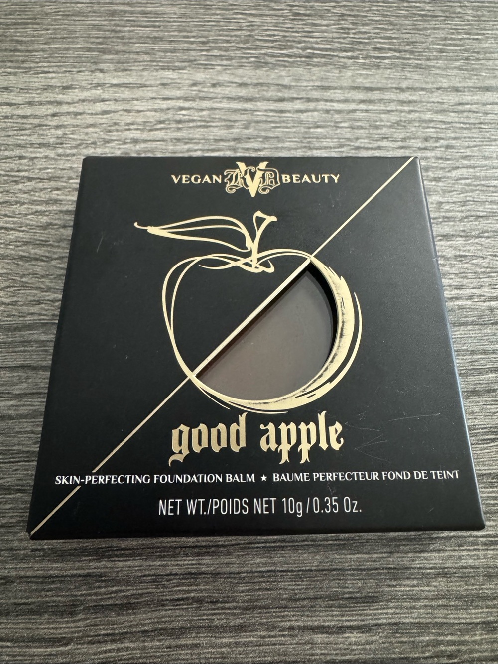 KVD Vegan Beauty Good Apple Skin-Perfecting Foundation Balm Deep 098 0.35 oz
